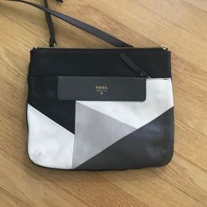 Fossil Geometric Purse